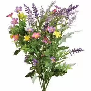 Mixed Mini Flower & Greenery Bush