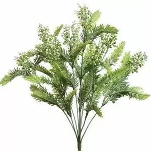Fern & Berry Bush 18"