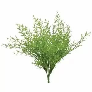 Mini Mimosa Leaf Bush 12" - Light Green