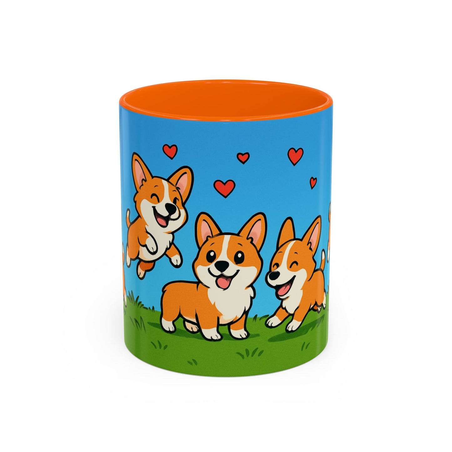 Happy Corgi Coffee Mug (11oz)