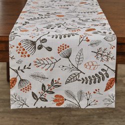 Autumn Berries Table Runner - 15" x 72"