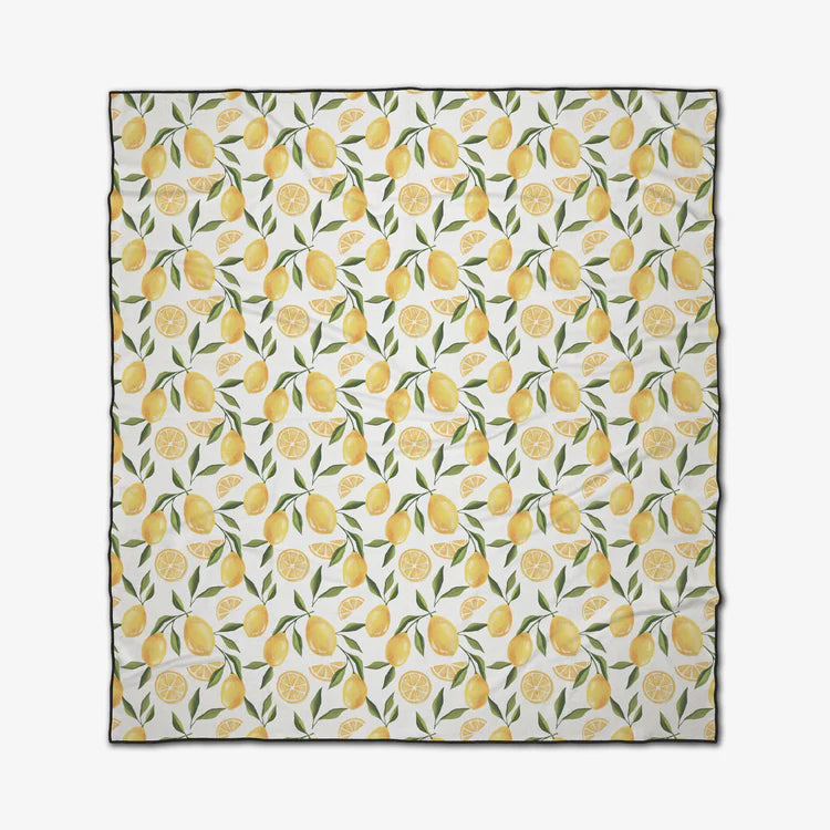 Geometry Beach Blanket Limoncello