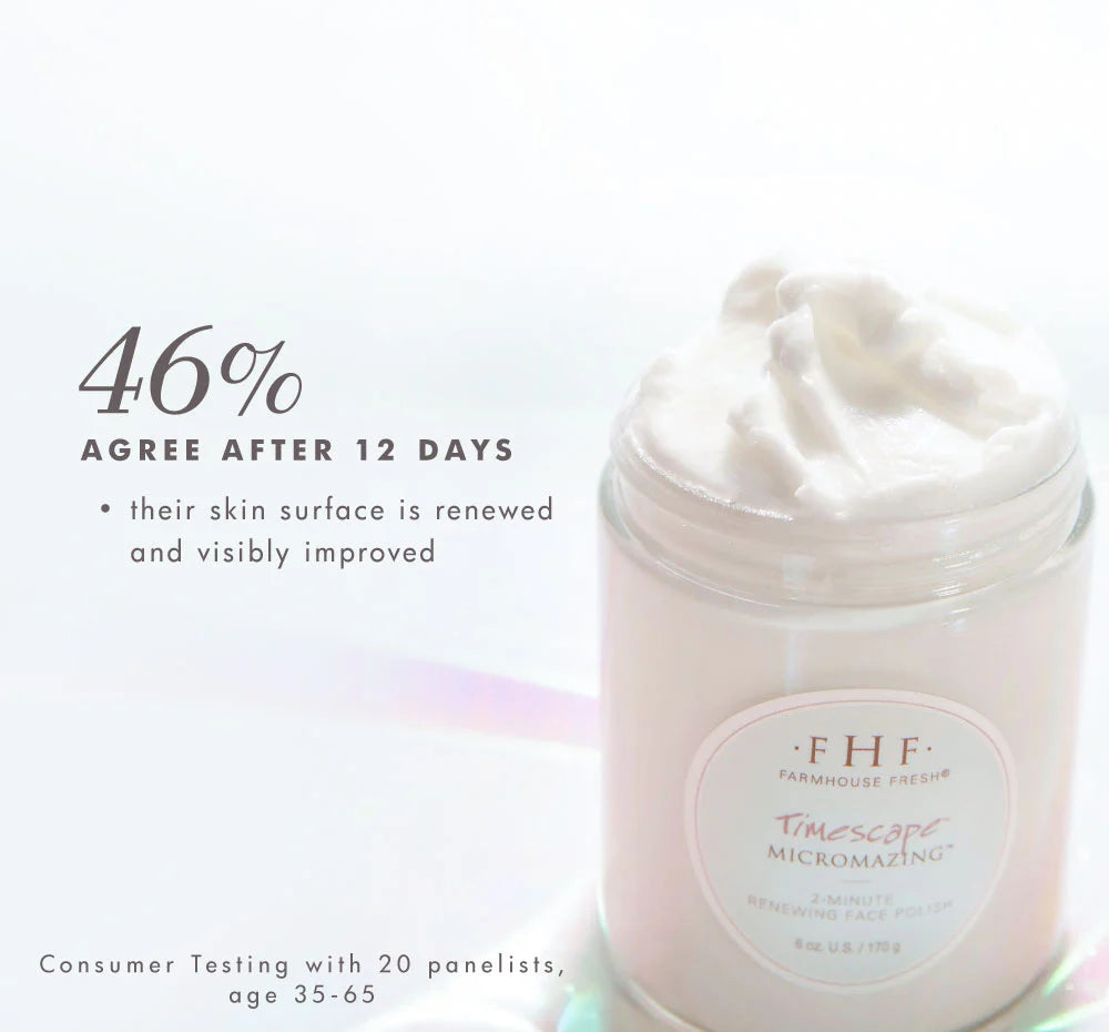Farmhouse Fresh Timescape Micromazing 2-Minute Renewing Face Polish 6 oz