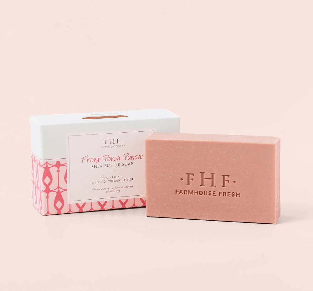 Farmhouse Fresh Front Porch Punch® Shea Butter Bar Soap 6oz
