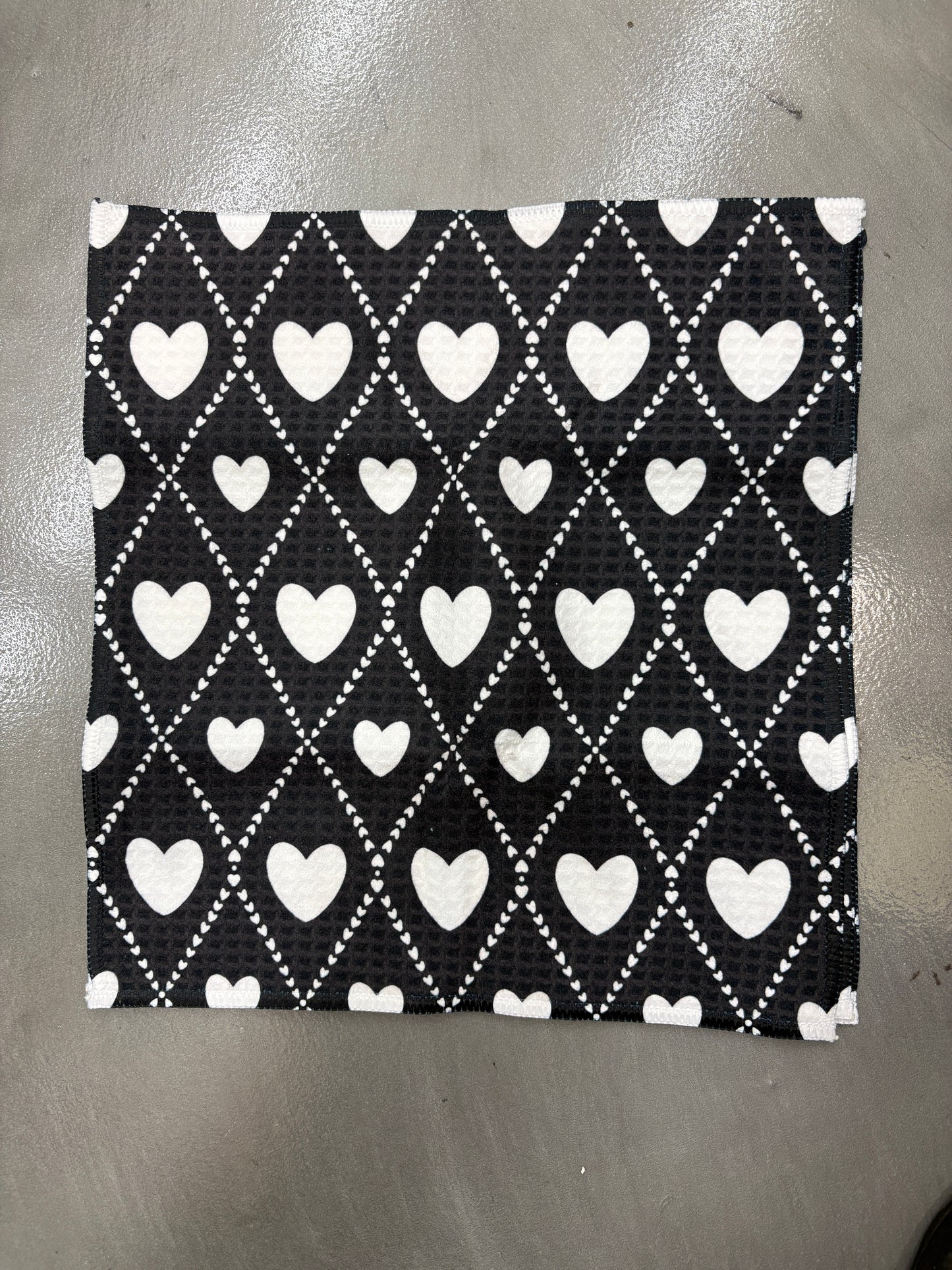 Geometry Luxe Washcloth Love Lattice
