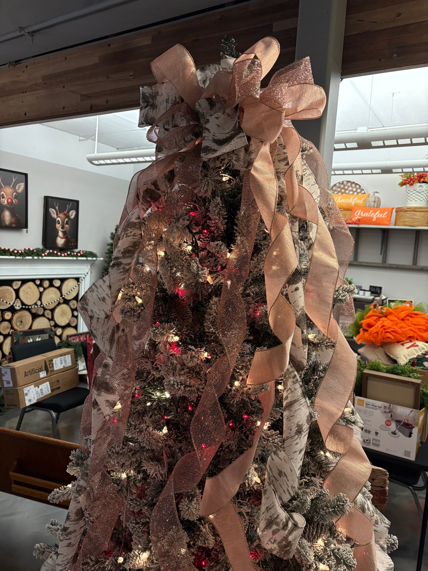 Tree Topper Ribbon Making Class Workshop