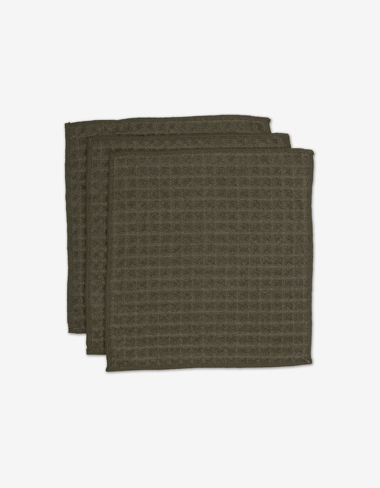 Geometry Waffle Washcloth
