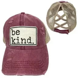 Ponytail Baseball Caps - variety