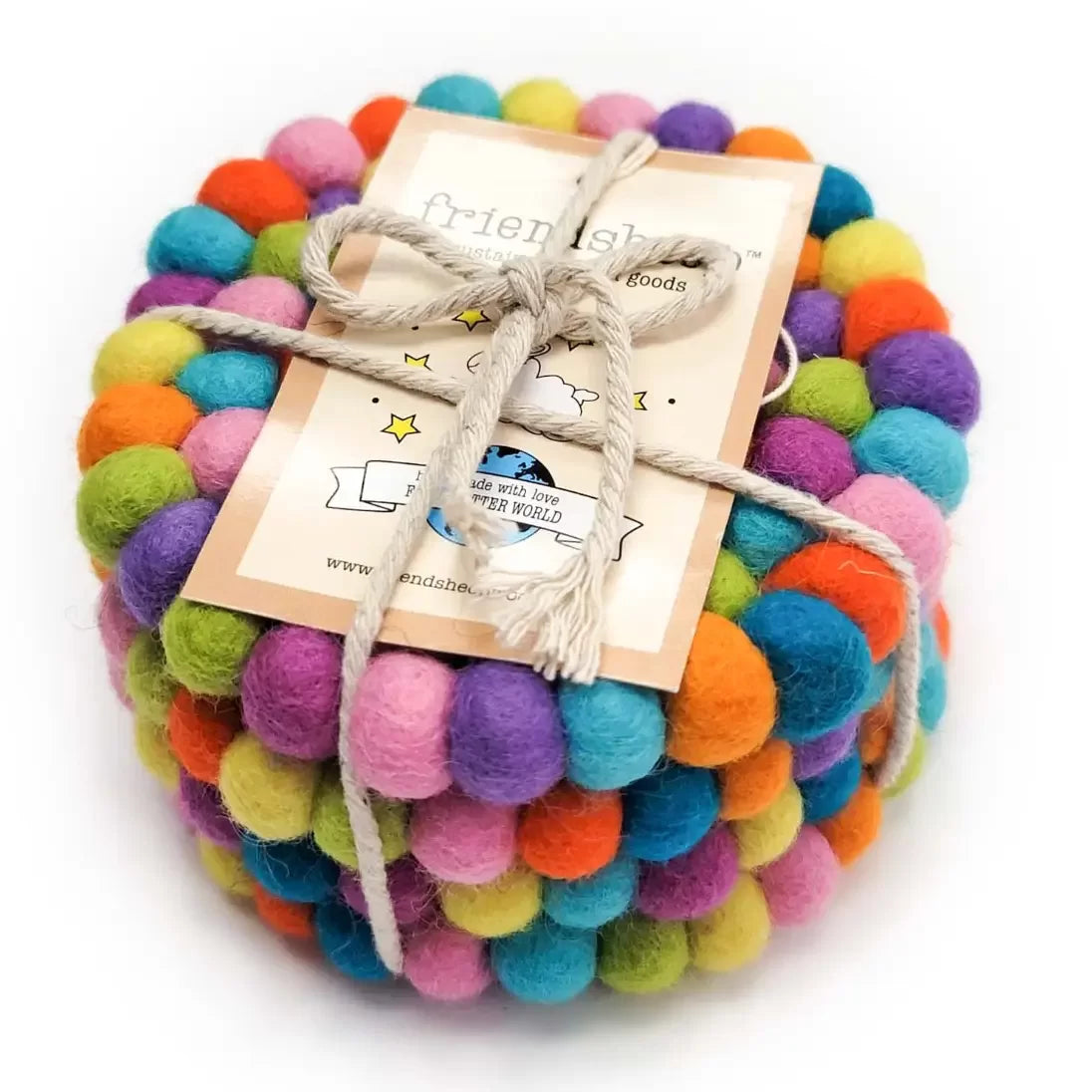 Shiny Happy Eco Coasters