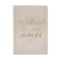 She Believed She Could So She Did Journal