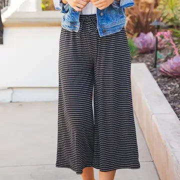 Cropped Gaucho Pants