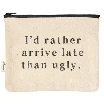 Zipper Pouch Makeup Bag - Than Ugly