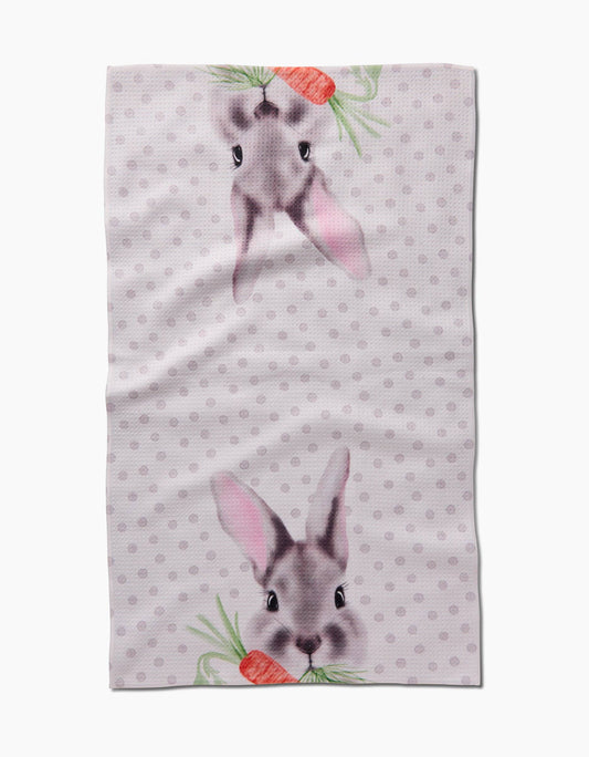 Geometry Kitchen Tea Towel Polka Dot Bunny