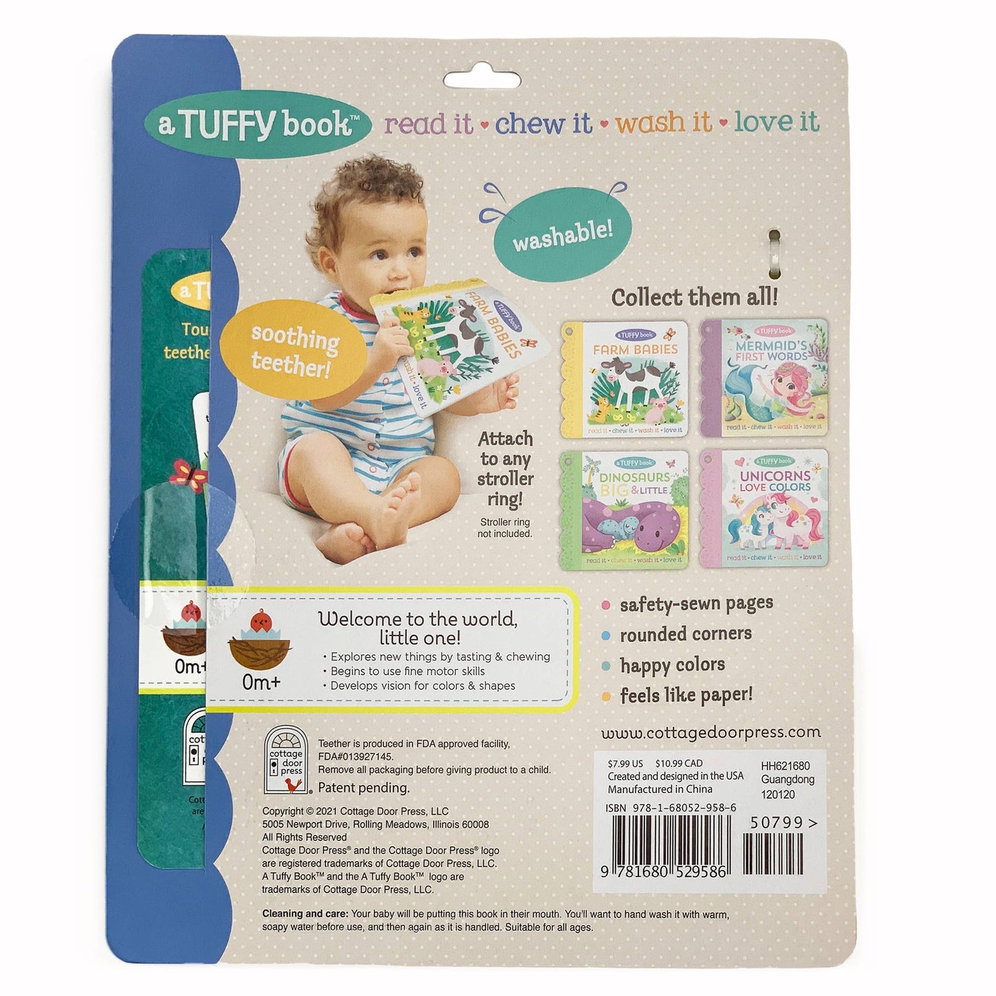 Package of Tuffy books for children with a child reading a book on the packaging.