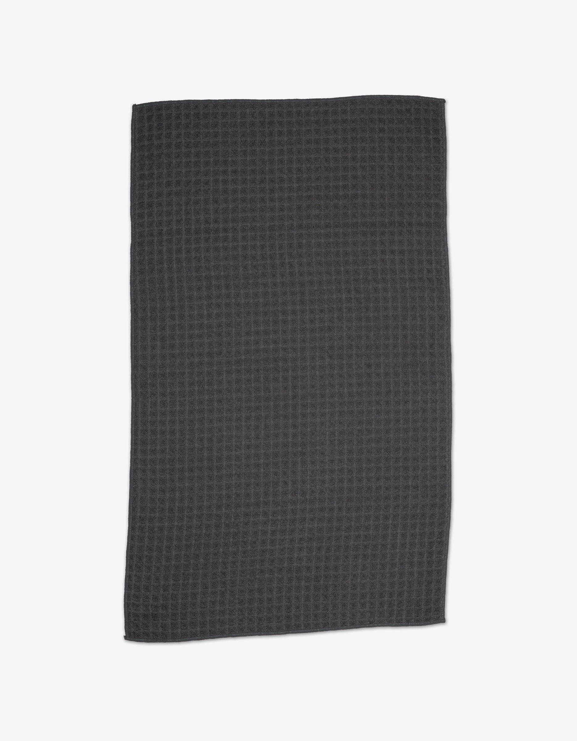 Geometry Waffle Hand  towel on a white background