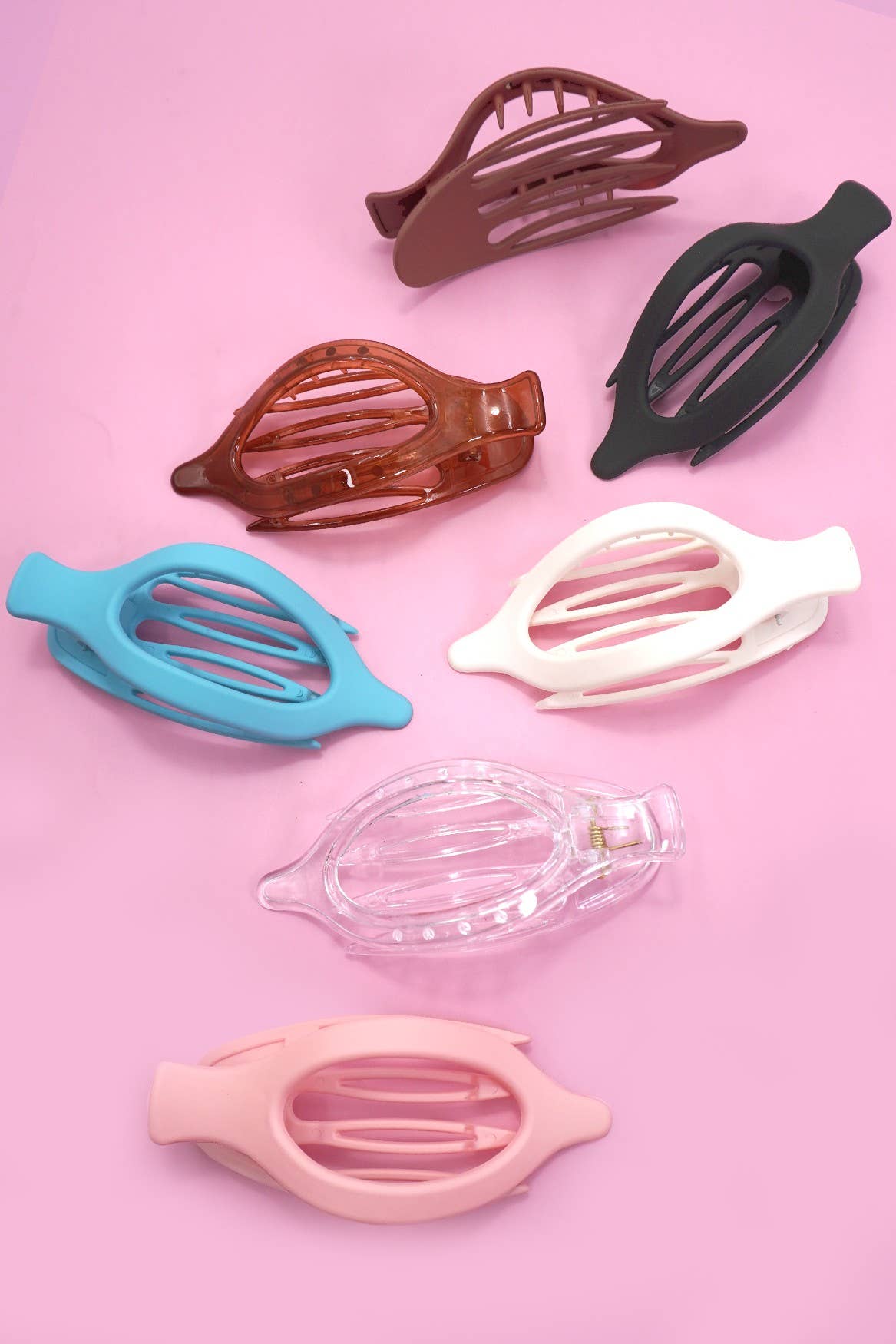 Oval Lay Flat Hair Clip