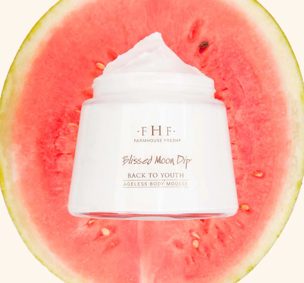 Farmhouse Fresh Blissed Moon Dip Back to Youth Body Mousse 8 oz