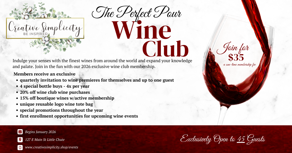 The Perfect Pour Wine Club Membership Fee 2026