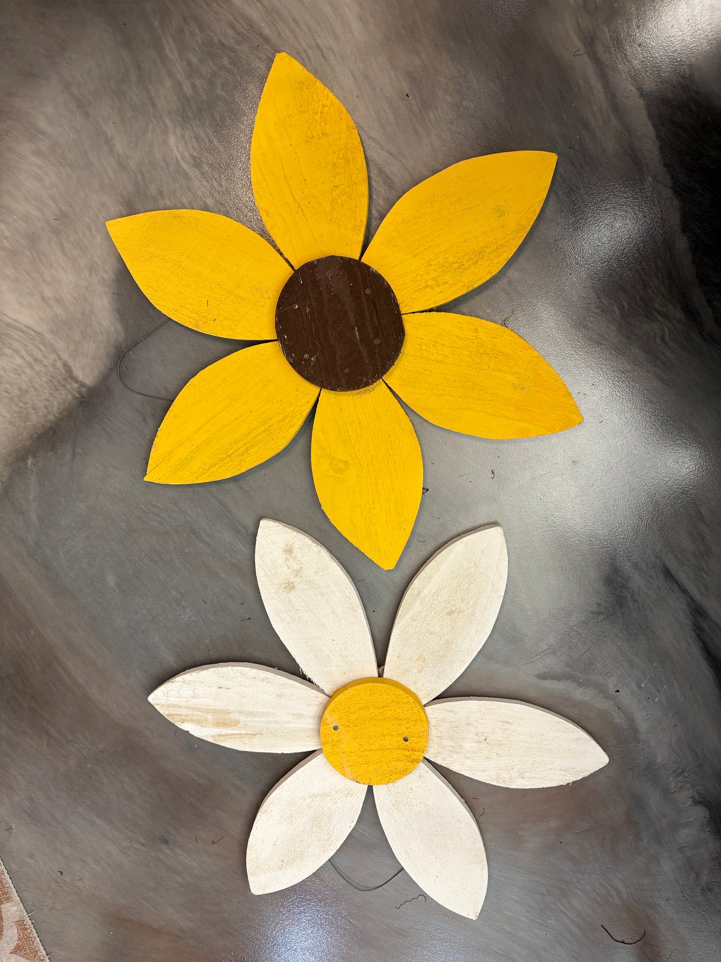 Wooden Garden Flowers - variety