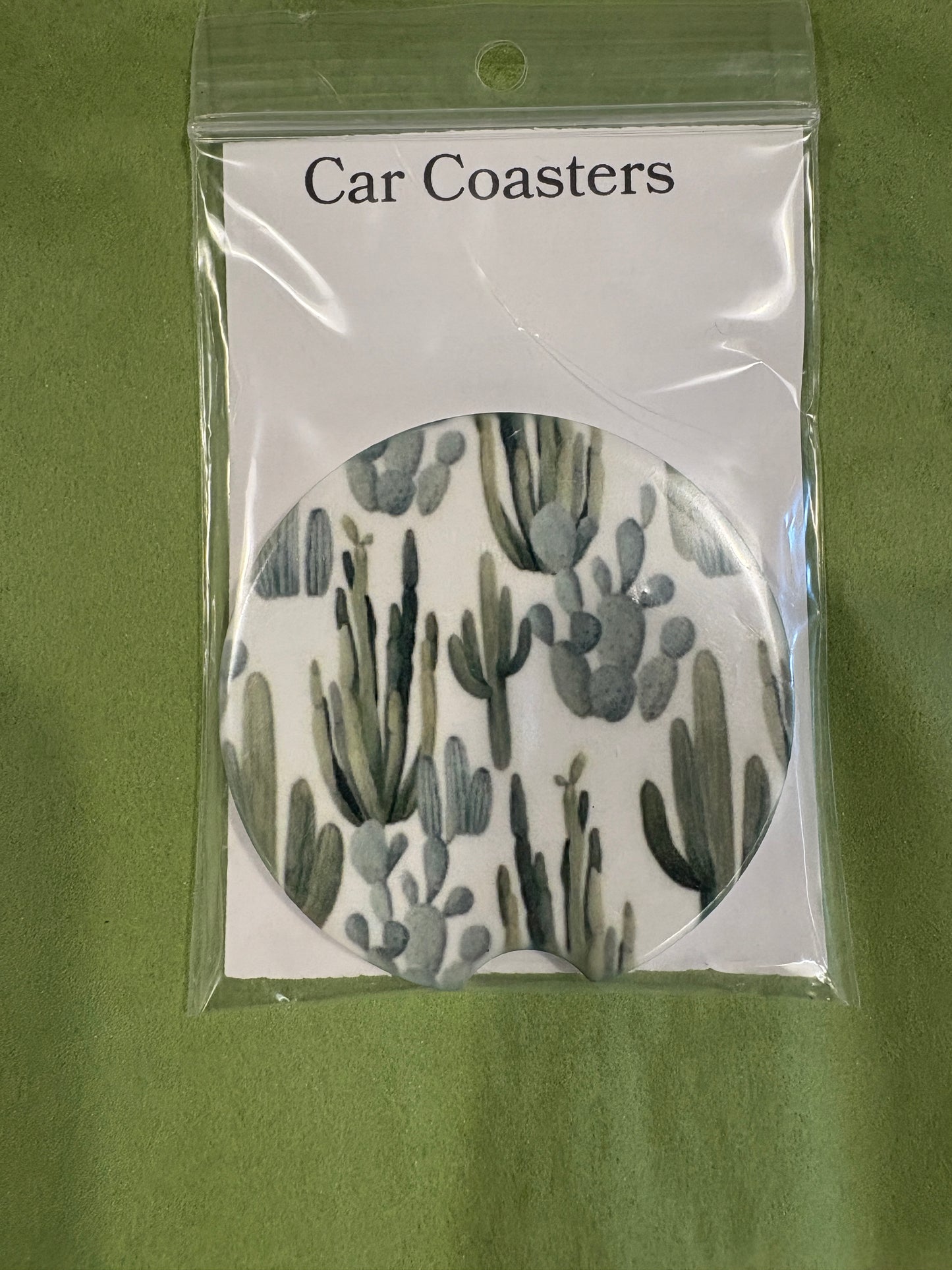 Car Coaster Cactus