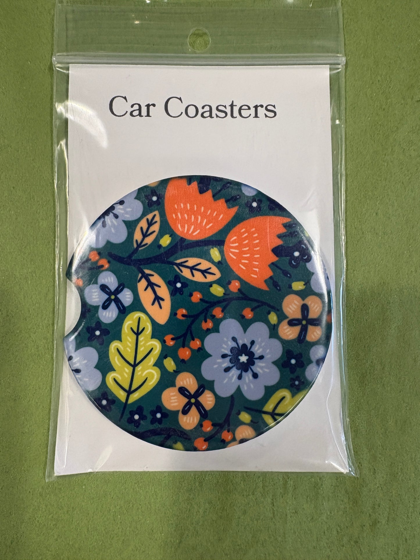 Car Coaster Flowers