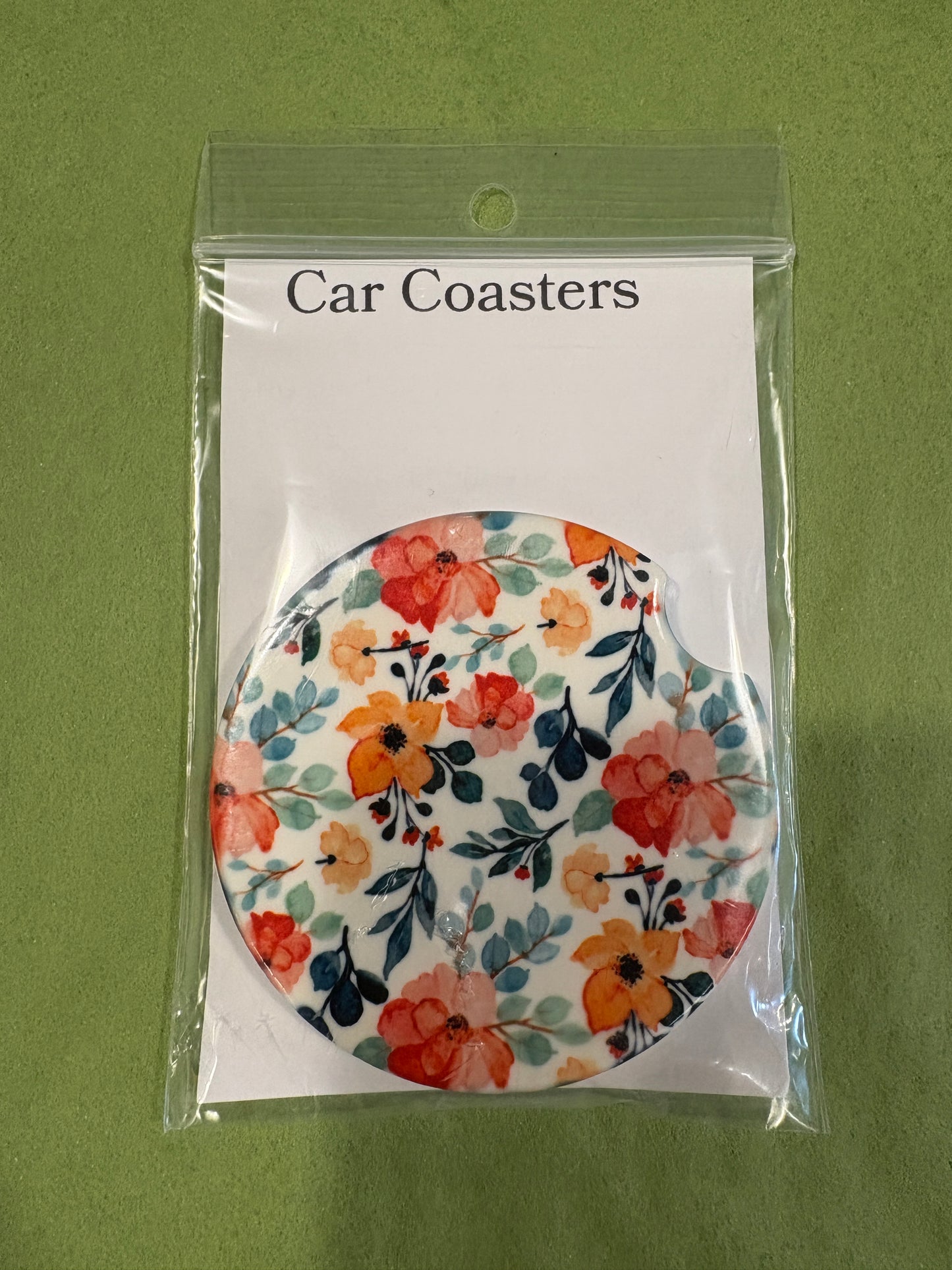 Car Coaster Flowers