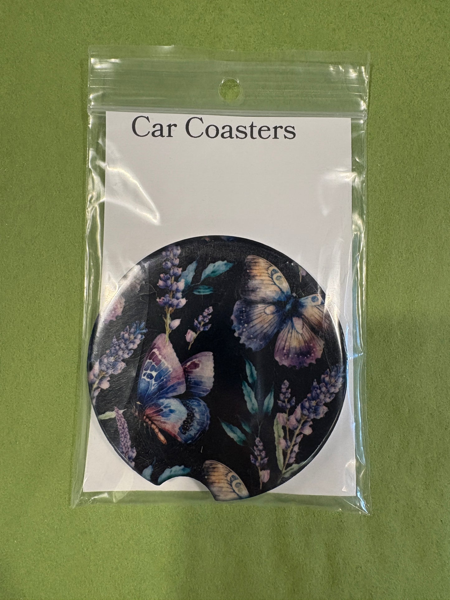 Car Coaster Butterfly