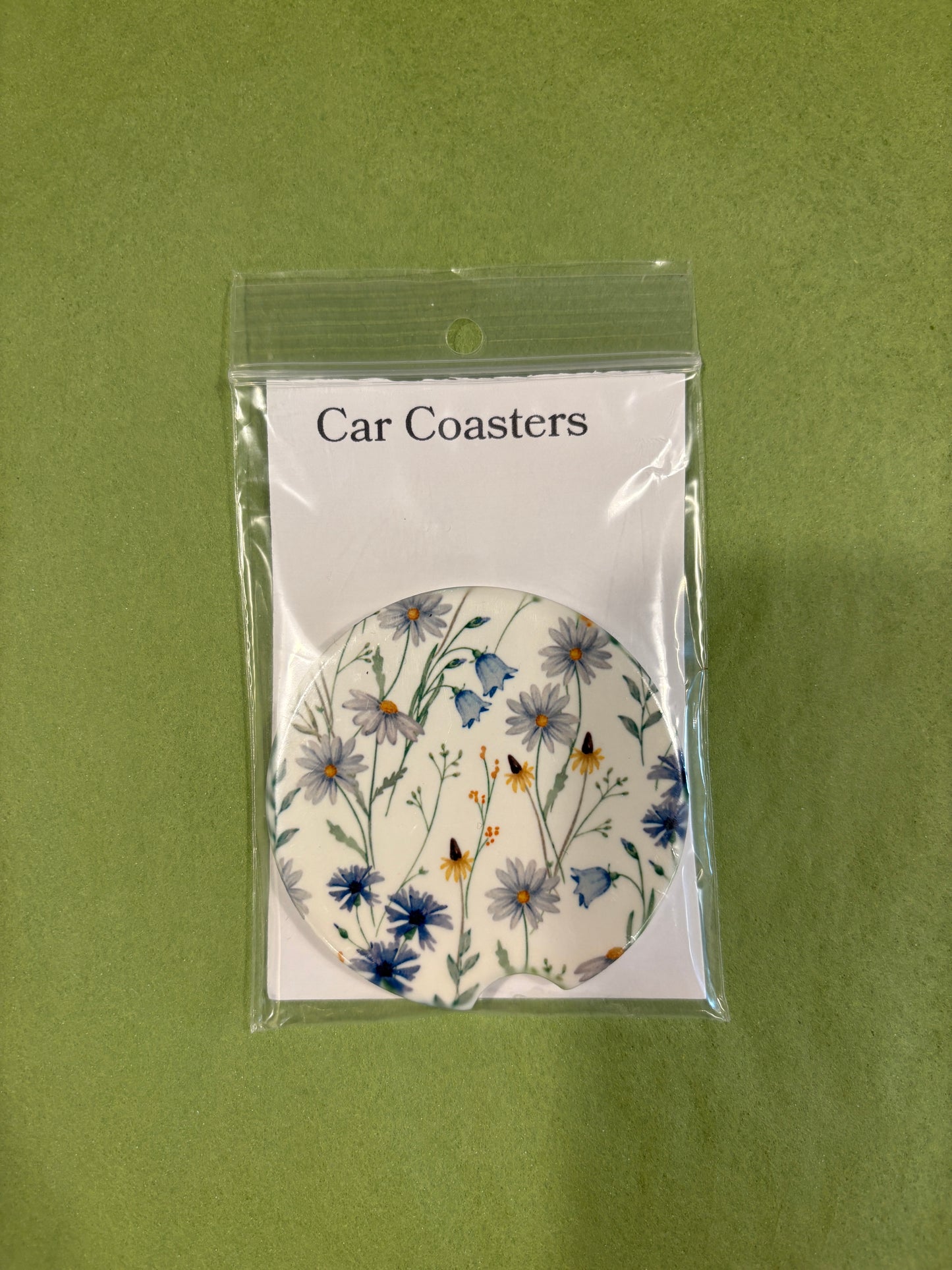 Car Coaster Wildflower