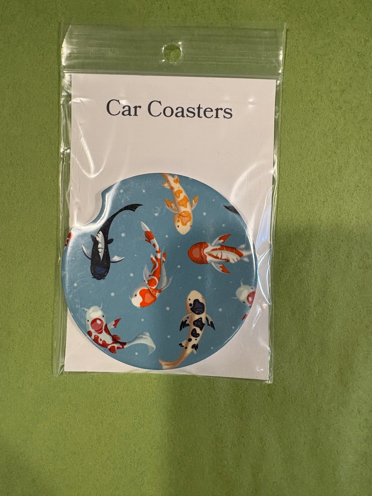 Car Coaster Koi