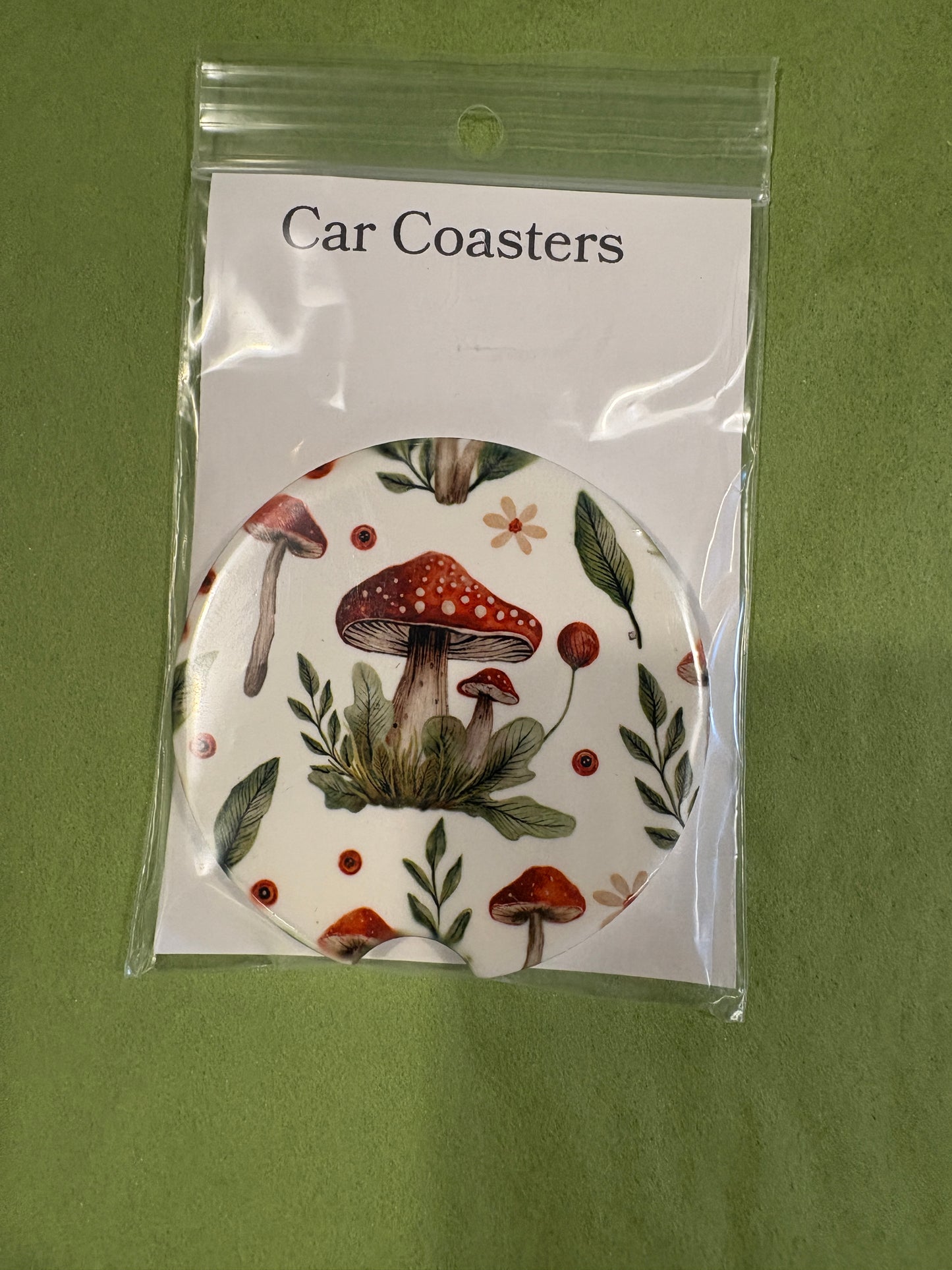 Car Coaster Mushroom