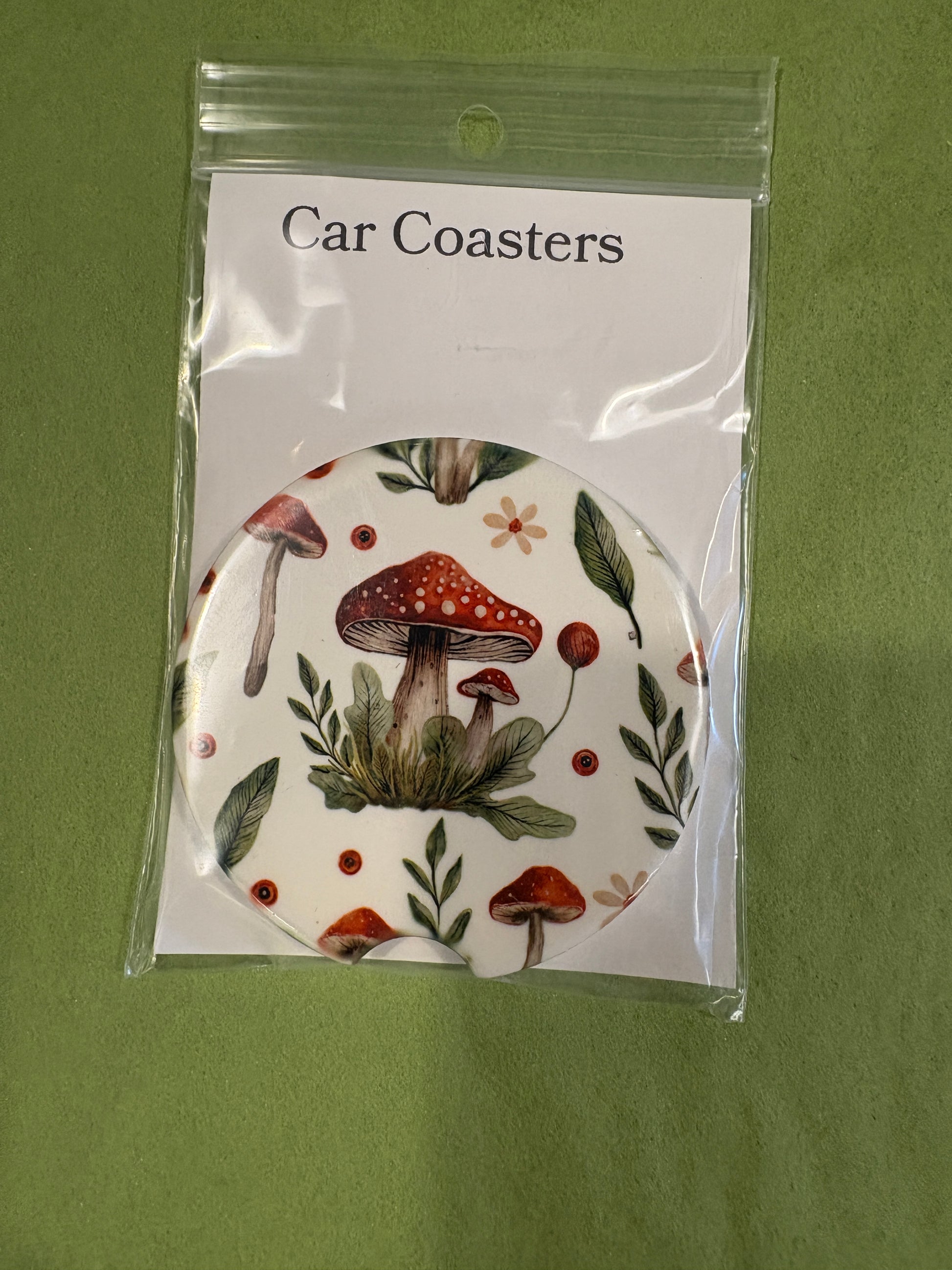 Car Coaster Mushroom