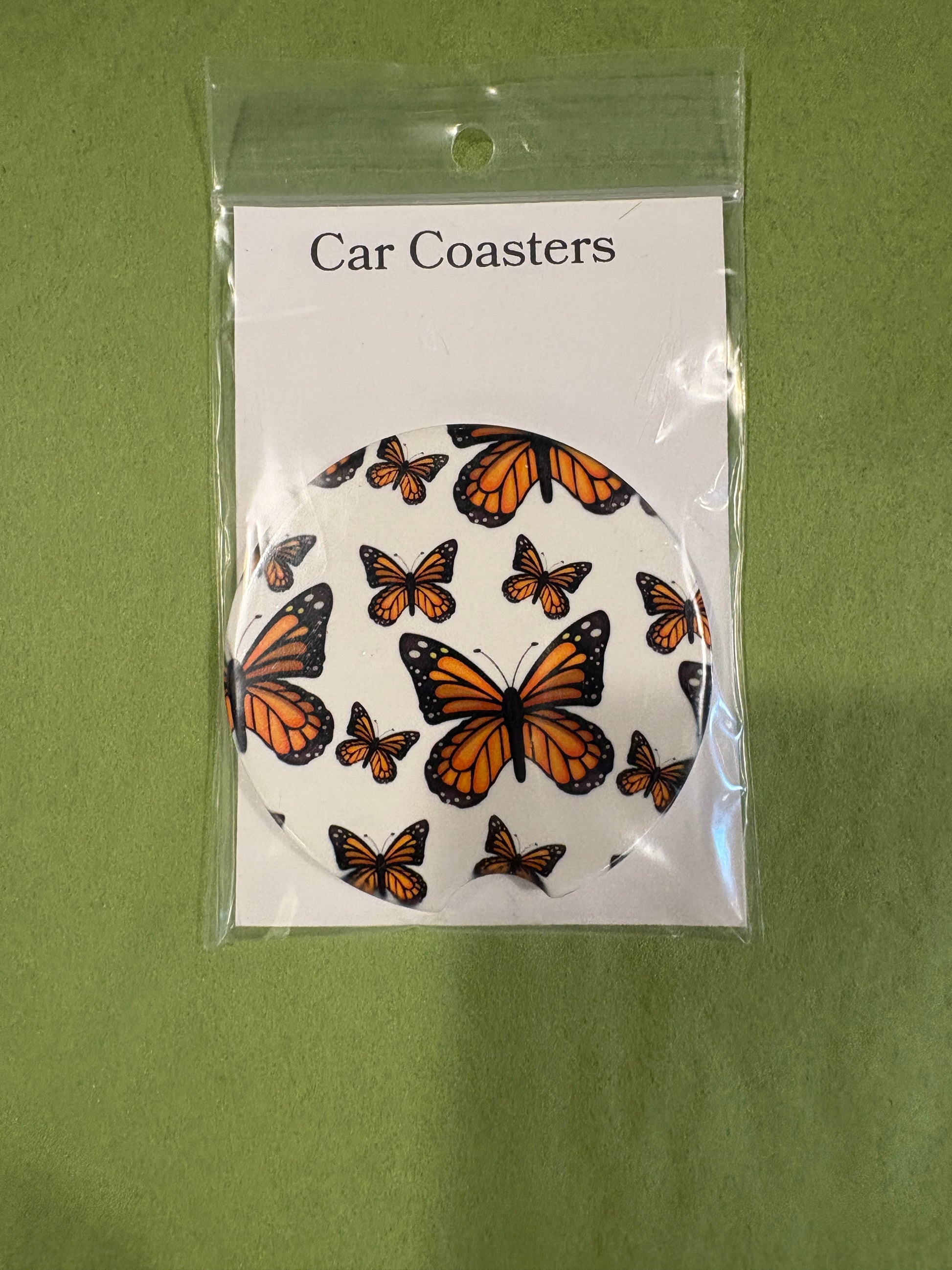 Car Coaster Butterfly