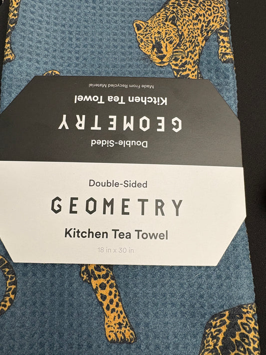 Geometry Double Sided Tea Towel