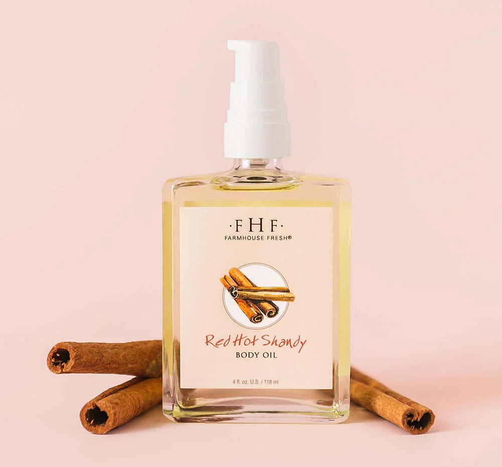 Farmhouse Fresh Red Hot Shandy Body Oil 4 oz