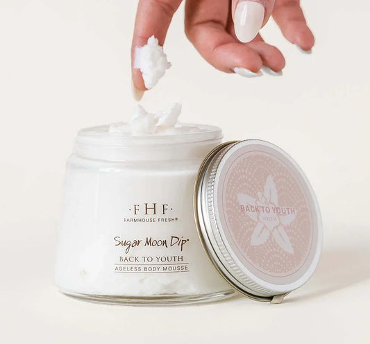 Farmhouse Fresh Sugar Moon Dip Back to Youth Body Mousse 8 oz