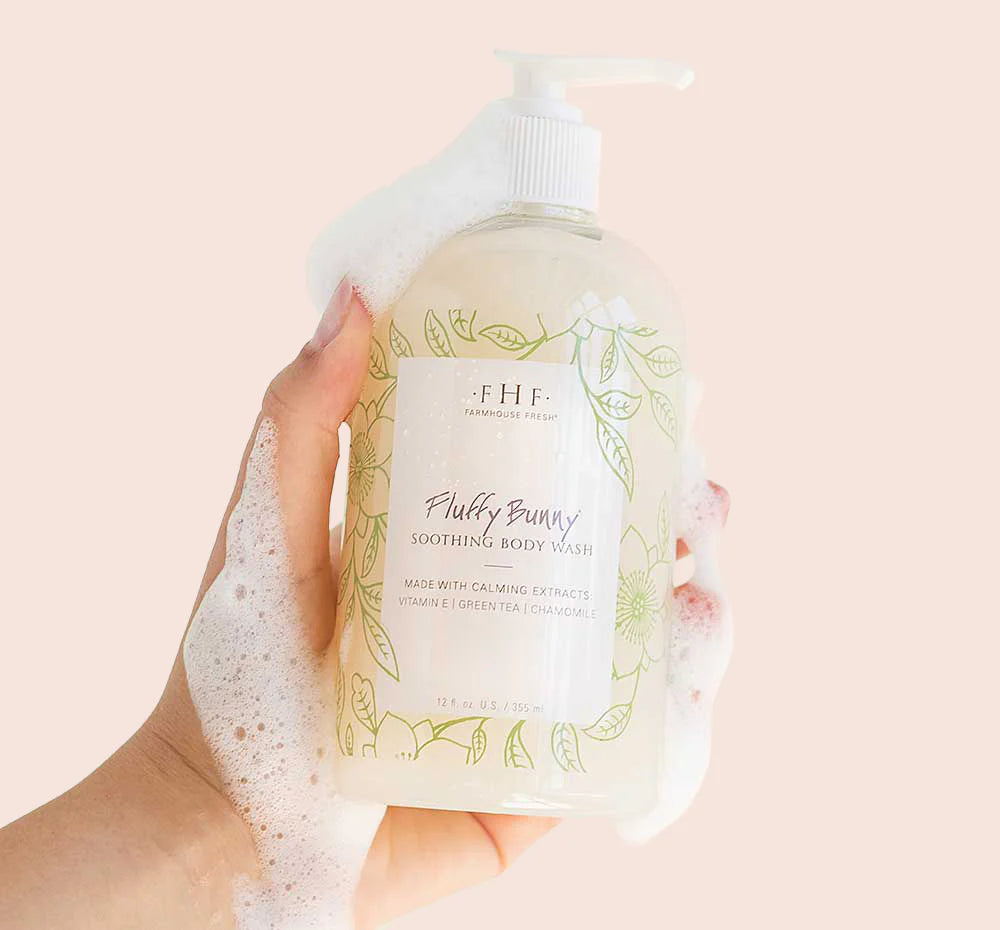 Farmhouse Fresh Fluffy Bunny Body Wash 12 oz