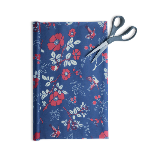 Bee's Wrap - Cut-to-Size Roll Botanical Print