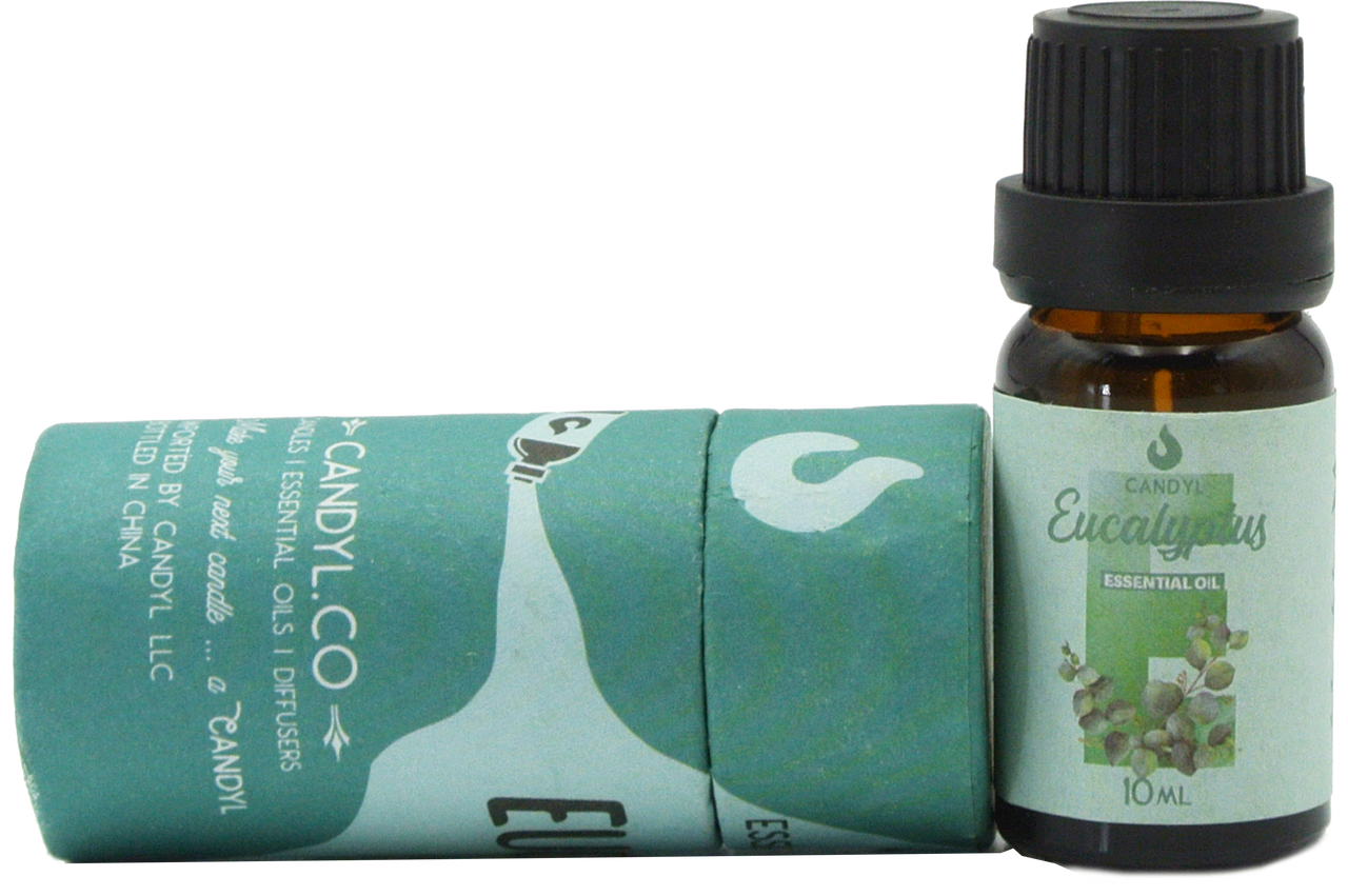 Candyl Co essential oil diffuser and bottle on a white background