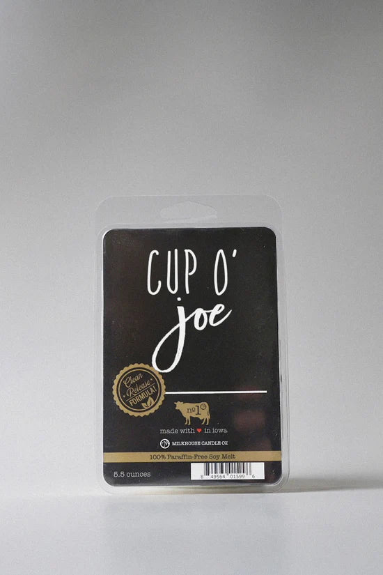 Cup O' Joe product packaging on a gray background