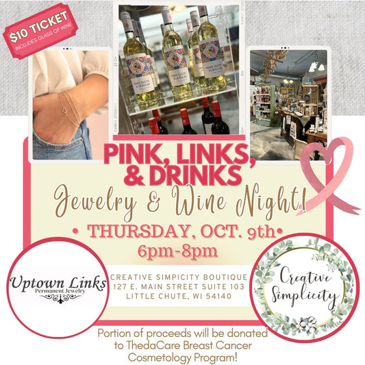 Pink, Links & Drinks Admission