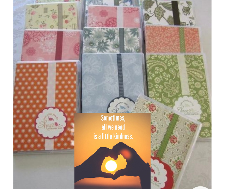 Make, Take & Give Notebook Holders/Random Acts of Kindness Event
